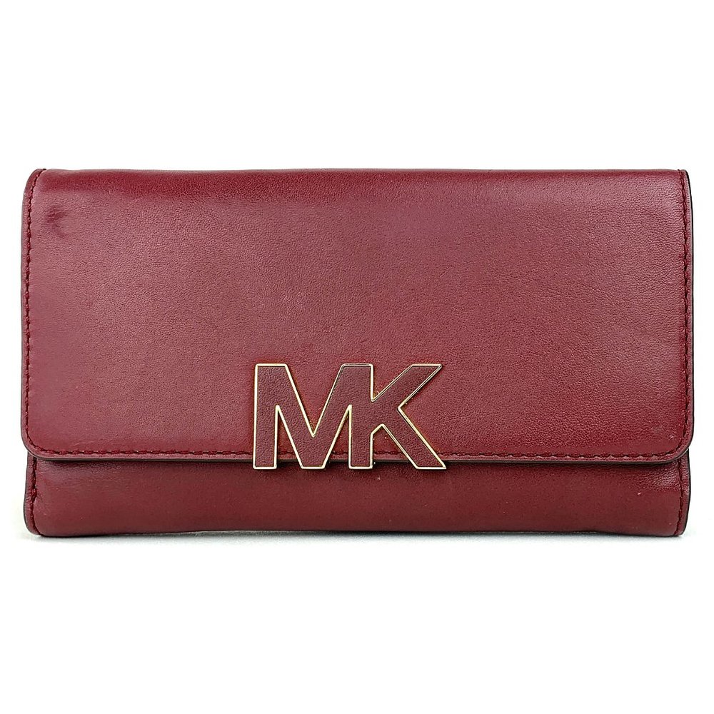 Michael Kors Florence Red Leather Women's Wallet